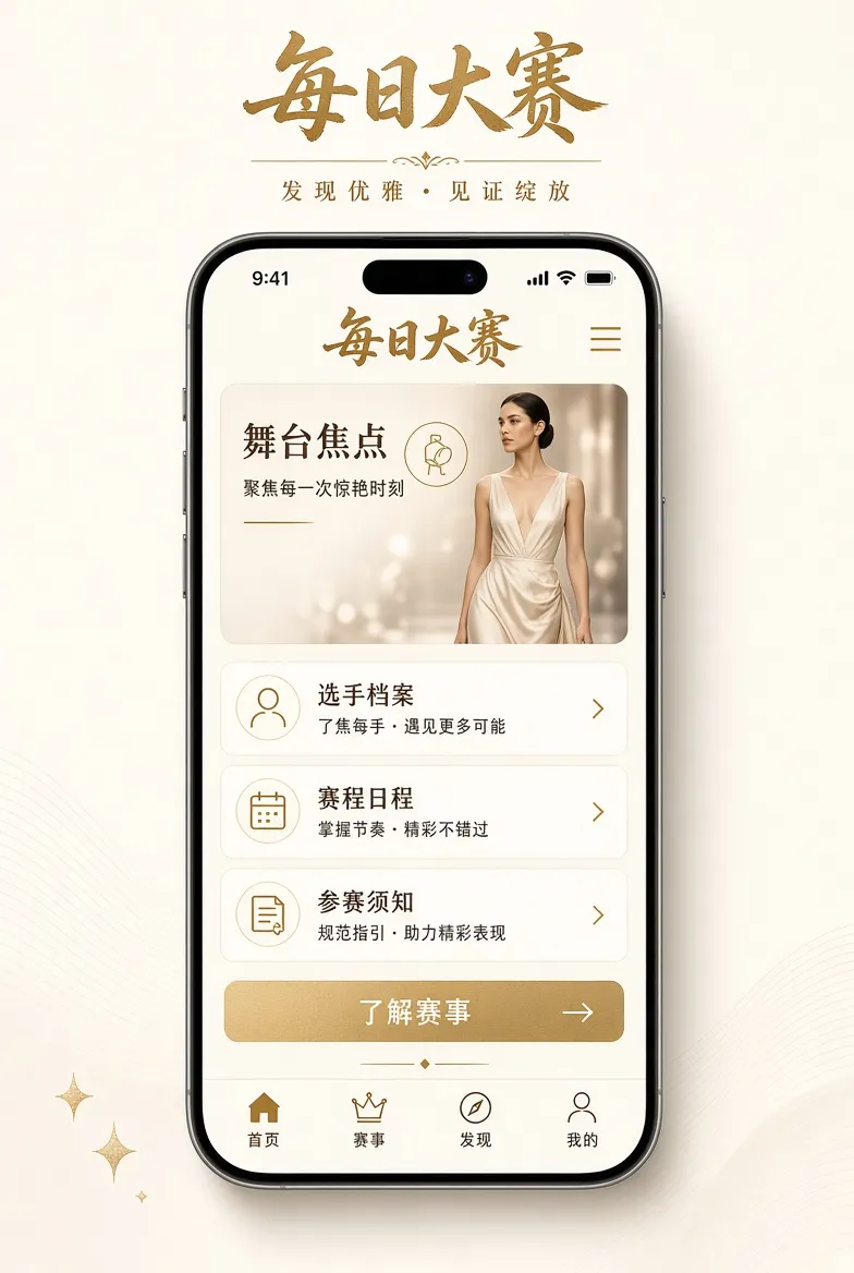 移动端赛事服务相关视觉